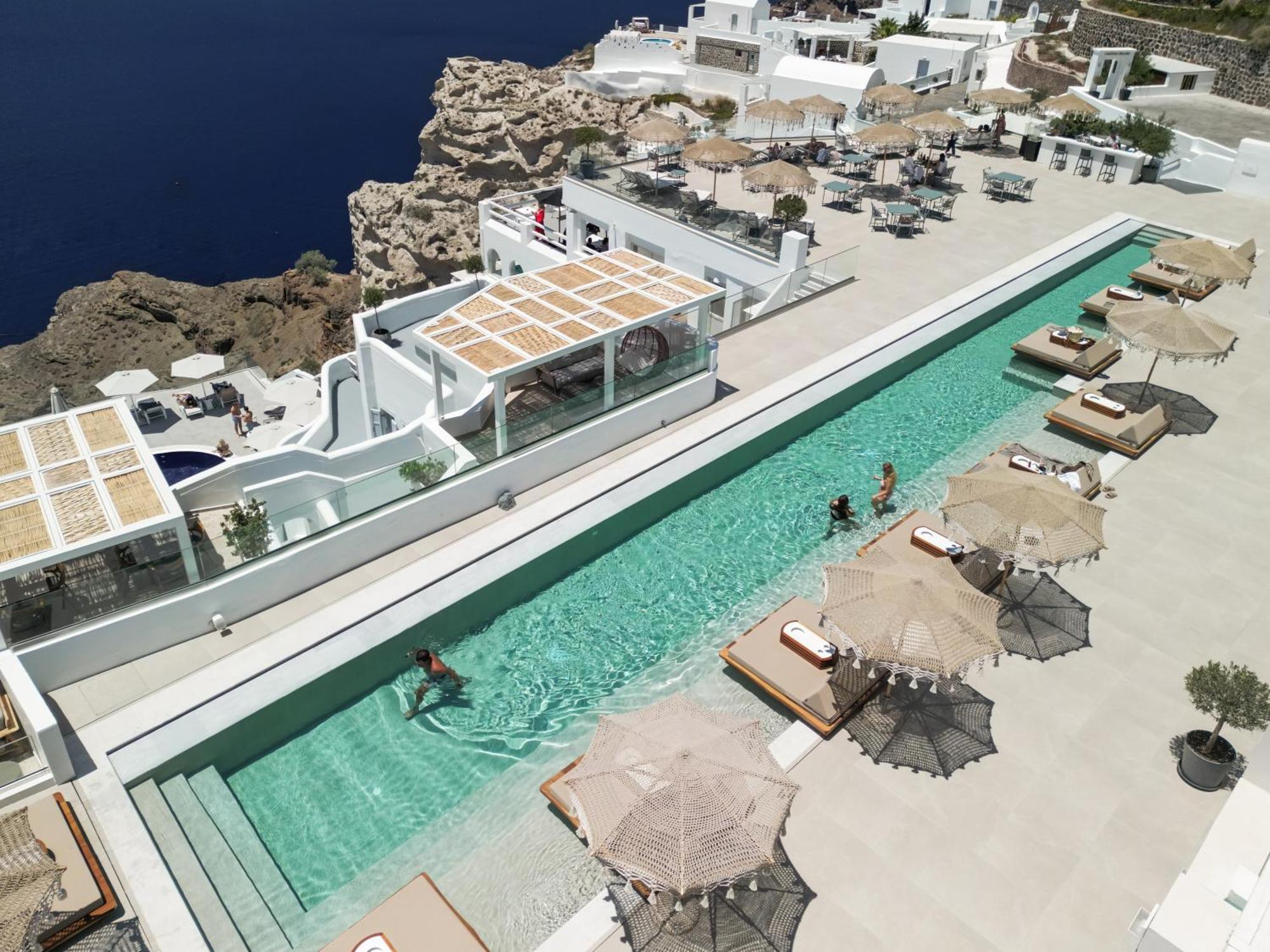 Apeiron Blue Santorini - Sustainable Adults Only 14 Plus 费拉 外观 照片