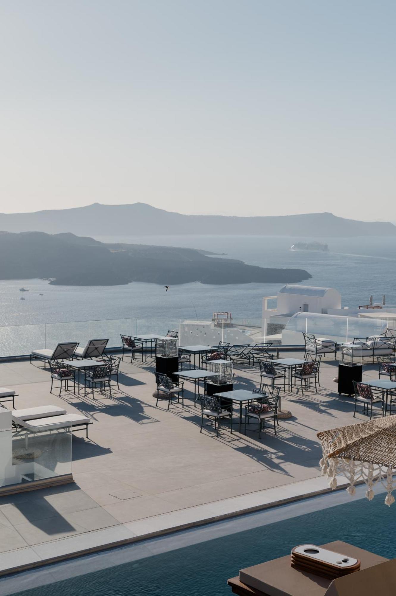 Apeiron Blue Santorini - Sustainable Adults Only 14 Plus 费拉 外观 照片