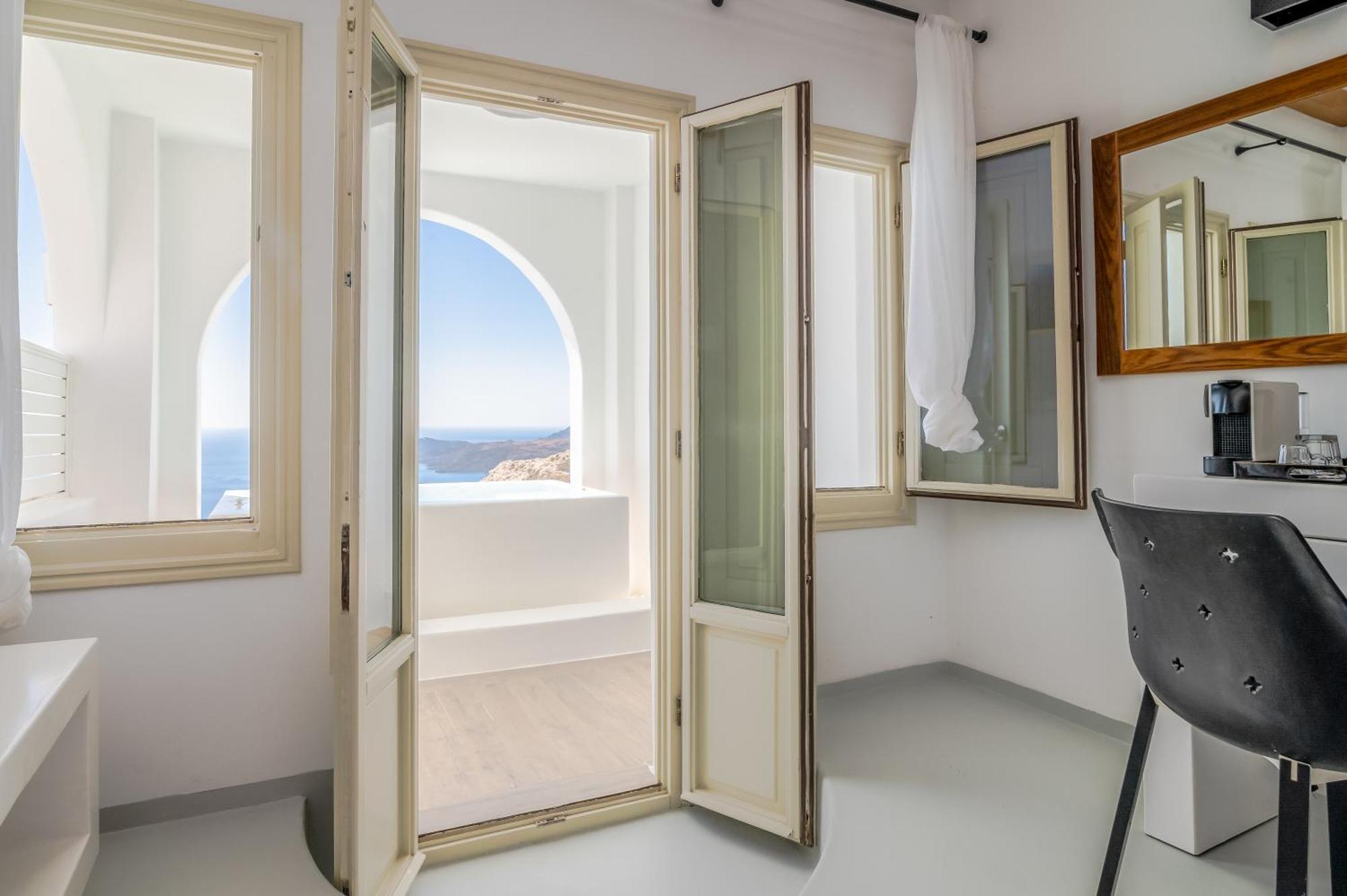 Apeiron Blue Santorini - Sustainable Adults Only 14 Plus 费拉 客房 照片
